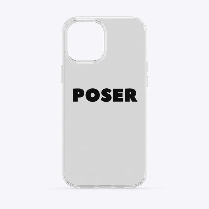 Poser Clear Case iPhone 